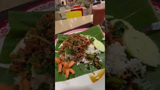 1 Thai basil minced pork on rice  Pad Krapow Moo Saap  Bangkok Thailand 🇹🇭 [upl. by Koy850]