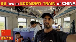 LONGEST EVER TRAIN Journey in 🇨🇳 CHINA  2600 Km Urumqi to Xian  EP10  CHINA SERIES [upl. by Eikcim]