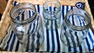 How to Sterilize Jars using Microwave in 60 Seconds  Dietplan101com [upl. by Nydia]