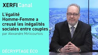 Légalité HommeFemme a creusé les inégalités sociales entre couples Alexandre Mirlicourtois [upl. by Hank]