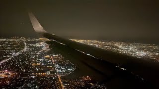 Stunning Night Los Angeles Landing – American – Airbus A321200 – LAX – N134AN – SCS Ep 314 [upl. by Bennink]