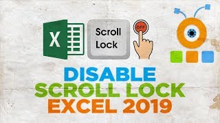 How to Turn Off Scroll Lock in Excel 2019  How to Disable Scroll Lock in Excel 2019 [upl. by Anirazc]