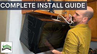 How To Remove And Install A Microwave  OverTheRange [upl. by Anigue]