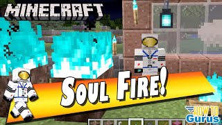 How You Can Make Blue Soul Fire in Minecraft 116 Nether Update  Torches Campfires Lanterns [upl. by Lady21]