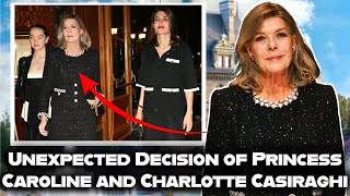 Princess Carolines Unexpected Decision After Charlotte Casiraghis Interview Everything is Decided [upl. by Phelgon]