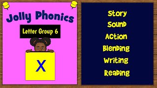 Jolly Phonics x  Story Vocabulary and Blending [upl. by Llecrad]