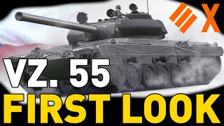 VZ 55  FIRST LOOK  WORLD OF TANKS [upl. by Aneri]