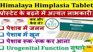 Himalaya Himplasia Tablet । पेशाब में जलन और परेशानी को करेगा दूर । Use dose benefits [upl. by Sweeney]