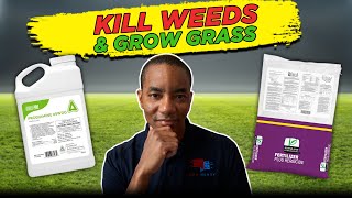 PREEMERGENT  LIQUID vs GRANULAR Crabgrass Weed Control [upl. by Llertnahs]