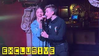 Kenzie Ziegler amp Johnny Orlando Singing quotWhat Ifquot April 7 2019 [upl. by Demahum]