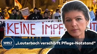 SAHRA WAGENKNECHT POSITIV Corona quotGruselmutante wissen nicht ob aktuelle Impfstoffe dann wirkenquot [upl. by Darrin]