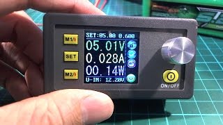 Mini adjustable DC power supplymeter first look DP50V5A [upl. by Tesler]