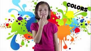 colors SONG  learn your ASL colors [upl. by Fatimah]