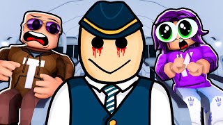 I went on an Airplane Flight 4 endings  Roblox [upl. by Etessil]