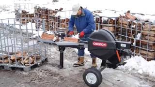 Oregon Kinetic Log Splitter [upl. by Otsuaf]