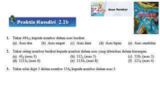 KSSM Matematik Tingkatan 4 Bab 2 praktis kendiri 2b no1no3 Asas Nombor chapter 2 form 4 buku teks [upl. by Stark]