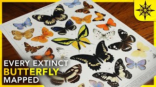 Every Extinct Butterfly MAPPED [upl. by Orji958]