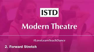 ISTD  Modern  Intermediate  2 Forward Stretch [upl. by Clemmie]