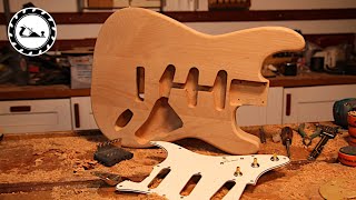 Stratocaster build Episode 5 [upl. by Seiuqram341]