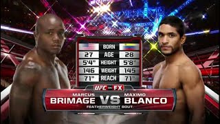 Marcus Brimage vs Maximo Blanco [upl. by Hayalat579]