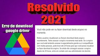 Você não pode ver ou fazer download deste arquivo no momento  Resolvido [upl. by Macy71]