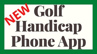 USGA Handicap App  World Handicap System  2020 Golf Handicap Changes [upl. by Alracal]