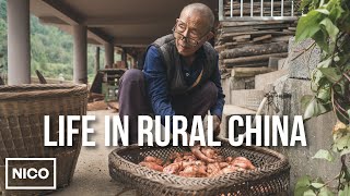 Day in the life of a Chinese farmer in his 80s [upl. by Neyr]