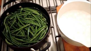 How to Cook Haricots Verts with Shallots  Episode 41 [upl. by Ynnoj]