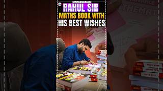 Rahul Sir Maths Book With His Best Wishes ll rojgar with Ankit all Students llrwa books rahulsir [upl. by Talbert107]