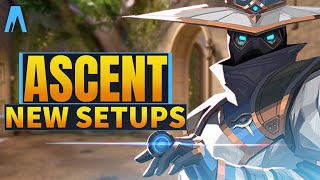 Fresh Cypher Setups on Ascent  Valorant [upl. by Diraf508]