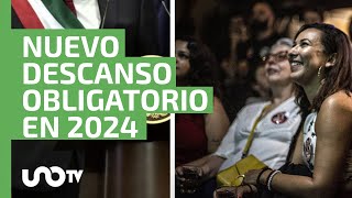 Nuevo descanso obligatorio en 2024 [upl. by Brookner700]