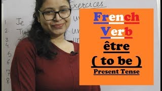 French Verb être [upl. by Enihpets]