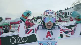 Audi FIS Ski World Cup in Gurgl  Premiere of the mens slalom on 181123 [upl. by Anneirb]