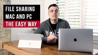 How to Share files between a Mac and PC in 5 easy steps [upl. by Airotal]