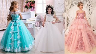 Beautiful Kids Gown Design For 10 to 15 years Girls [upl. by Seleta]