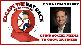 Paul OMahony discusses how to use social media to grow your online business [upl. by Nylirret]