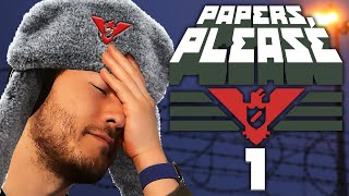 MY ADHD NIGHTMARE  Papers Please  Part 1 [upl. by Aenit702]