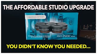 Affordable Upgrade To Improve Your Mixes  ISO Acoustics ISO Pucks [upl. by Assirahc]