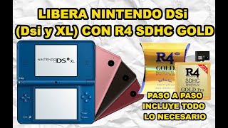 🛠️🎮 Como liberar NINTENDO DSi  DSi XL en 2024 con R4 SDHC GOLD PRO paso a paso 🛠️🎮 [upl. by Yenroc806]