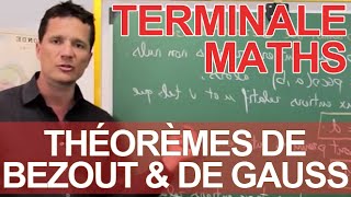 Théorèmes de Bezout amp de Gauss  Le rappel de cours  MATHS  TS Spé Maths  Les Bons Profs [upl. by Collins]