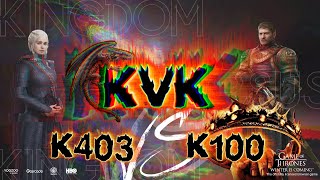 GOTWIC l KVK K403 vs K100  Highlights [upl. by Lucchesi331]