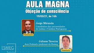 Aula Magna com o tema “Objeção de Consciênciaquot [upl. by Melisent]