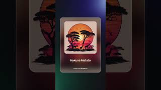 Hakuna Matata Remix [upl. by Anahcra]