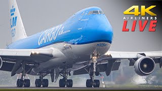 🔴 Amsterdam Schiphol Airport LIVE  4K [upl. by Raynell]