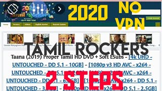 Tamil rockers new website link 2020Tamil rockershow to download movies in tamil rockers [upl. by Greenlee]