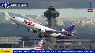 50 CLOSE UP Boeing 777 LANDINGS at LAX  Los Angeles Airport Plane Spotting LAXKLAX [upl. by Ahseiym519]