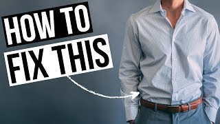 Best Way to Keep Your Shirt Tucked in ALL DAY [upl. by Eikin]