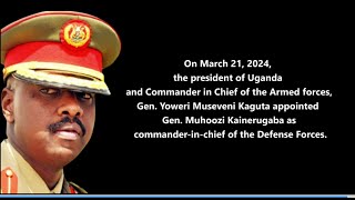 Who is Gen Muhoozi Kainerugaba  A glance at his army ranks education and military career [upl. by Wahkuna667]