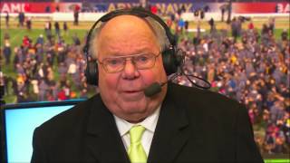 Verne Lundquist signs off from college football for one last time [upl. by Omer]