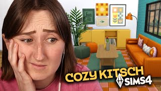 I tried building with ONLY The Sims 4 Cozy Kitsch Kit [upl. by Schroer]